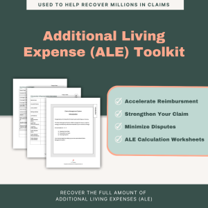 Additional Living Expense Toolkit