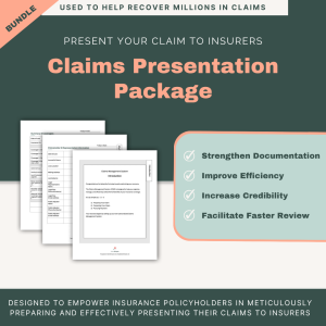 Claims Presentation Package