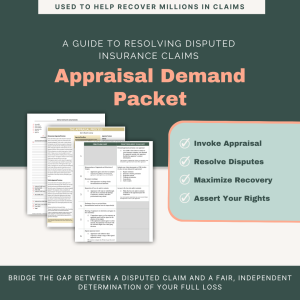 Appraisal Demand Packet